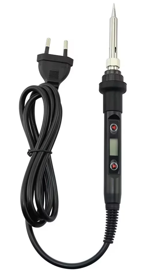

Цифровой ЖК-паяльник с регулируемой температурой 80 Вт, электросварочные инструменты, пинцет для припоя, ручной