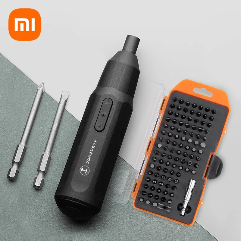 

Электрическая отвертка Xiaomi Mijia, ручной и автоматический беспроводной прецизионный Электроинструмент «сделай сам»