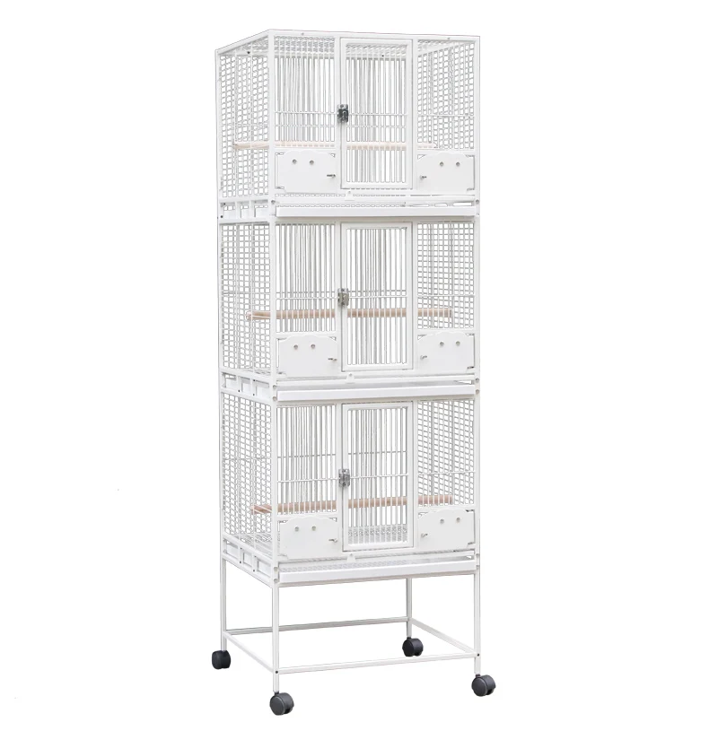 Многослойная клетка для птиц складная попугаев разведения большая Myna Tiger Peony Xuan