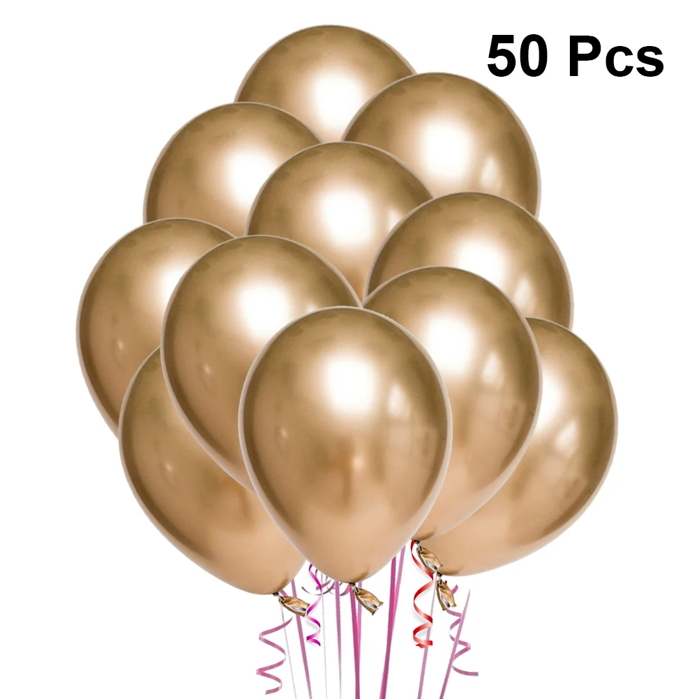 

Balloons Latex Balloon Gold Metallic Party Baby Graduation Birthday Bulk Wedding Arch Inch Fiesta Shower Grad Multicolor Blue