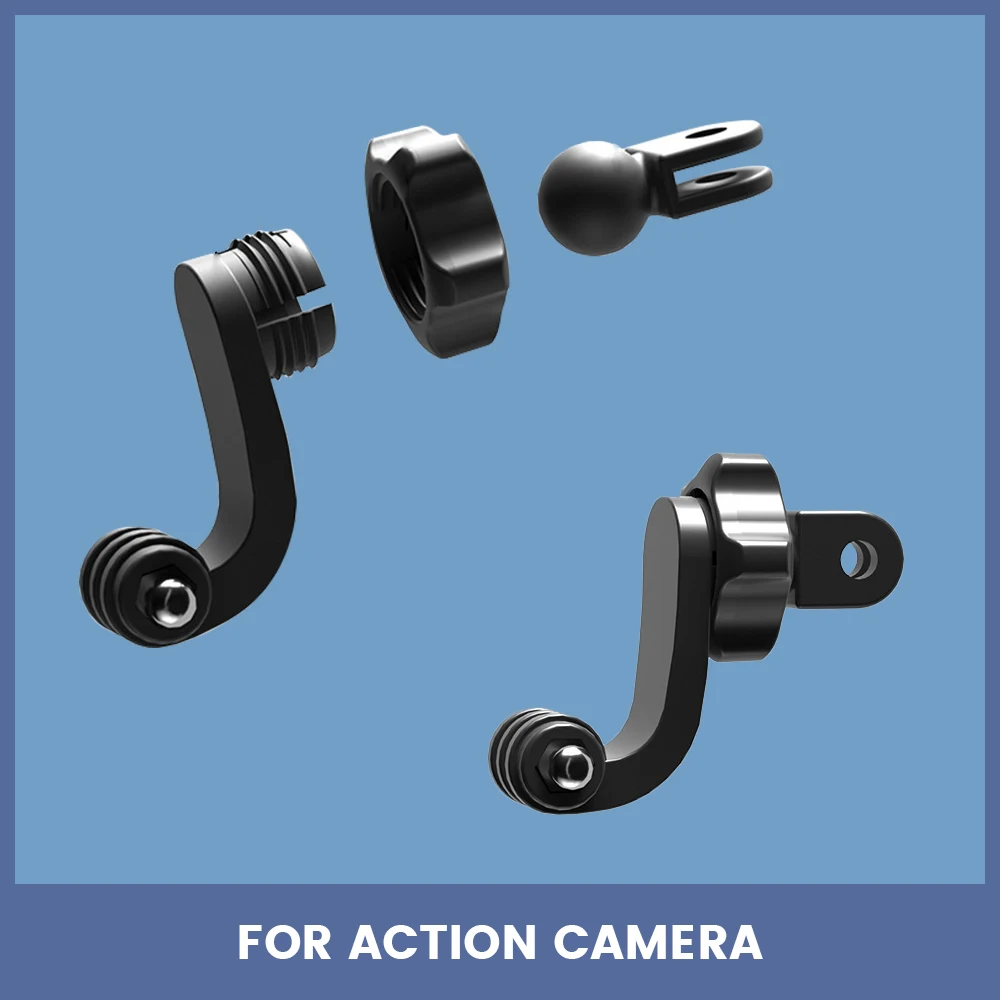 Вертикальный кронштейн-адаптер на 360 градусов для OSMO Action3 центральный изогнутый Кронштейн-адаптер для спортивной камеры базовый аксессуар для Gopro7 8 9 10 11 Вертикальный кронштейн-адаптер на 360 градусов для OSMO Action3 центральный изогнутый Кронштейн-адаптер для спортивной камеры базовый аксессуар для Gopro7 8 9 10 11