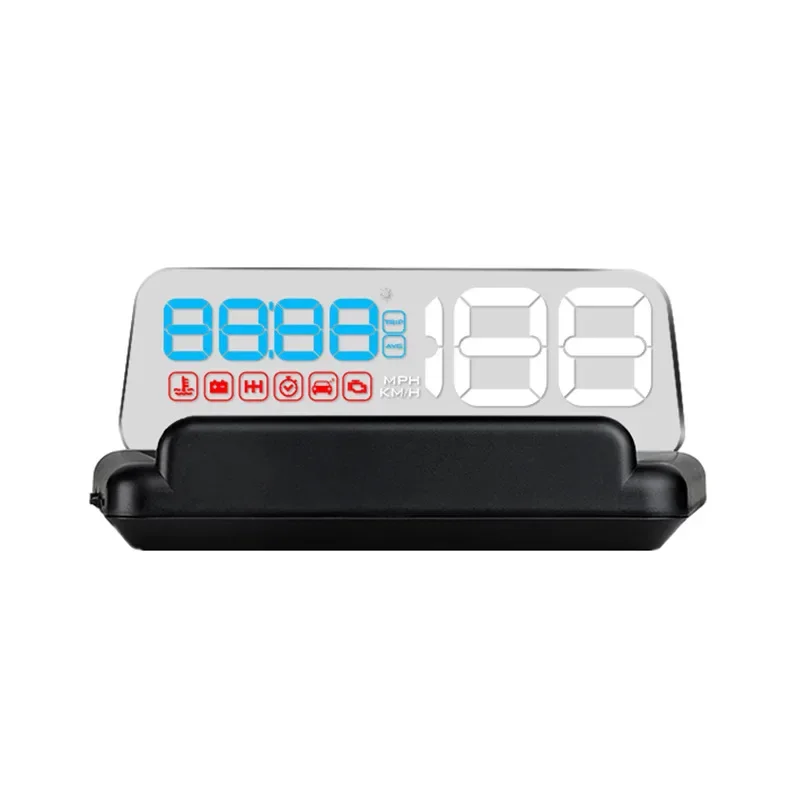 hud проекционный дисплей obd автомобиль портативный температура воды скорость