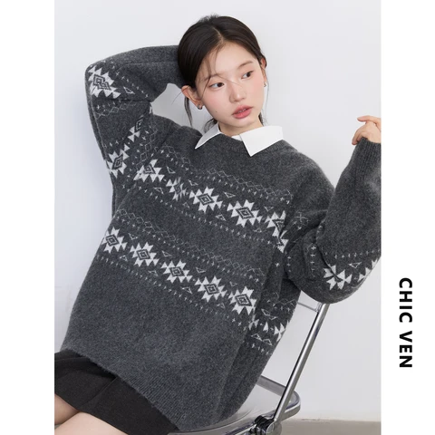 Женские свитера CHIC VEN из полиэстера