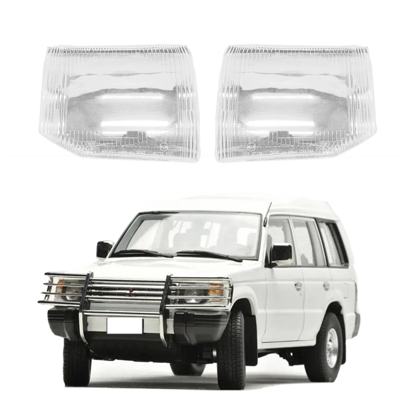 Для Mitsubishi Pajero V31 V32 V33 корпус фары абажур прозрачная крышка объектива
