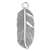 25pcslot 2610mm fashion alloy feather charms leaf charms pendant for necklaces earrings making jewelry making accessories diy