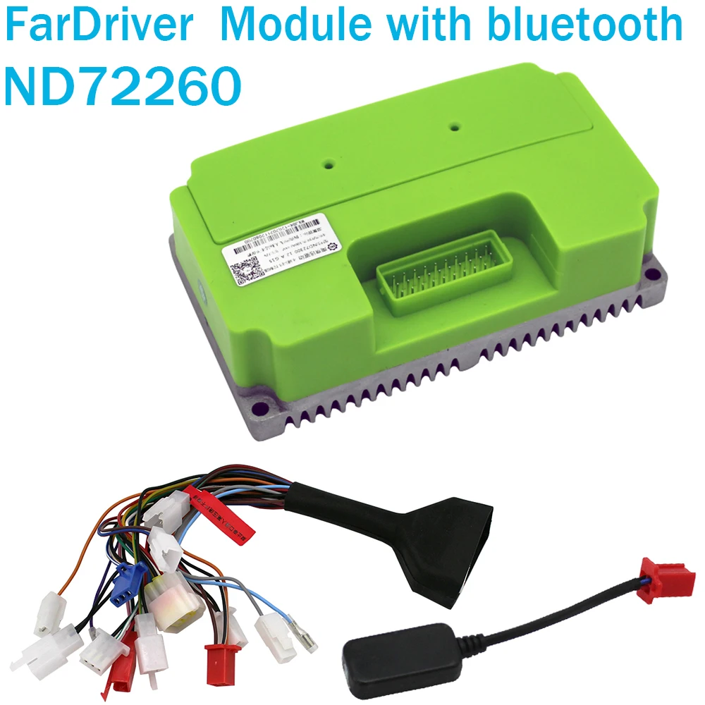 

Nanjing Fardriver ND72260 48 В-72 в 80 А 3 кВт постоянный ток синусоидальный сигнал электрический самокат Bluetooth отладка Программирование контроллер двигателя