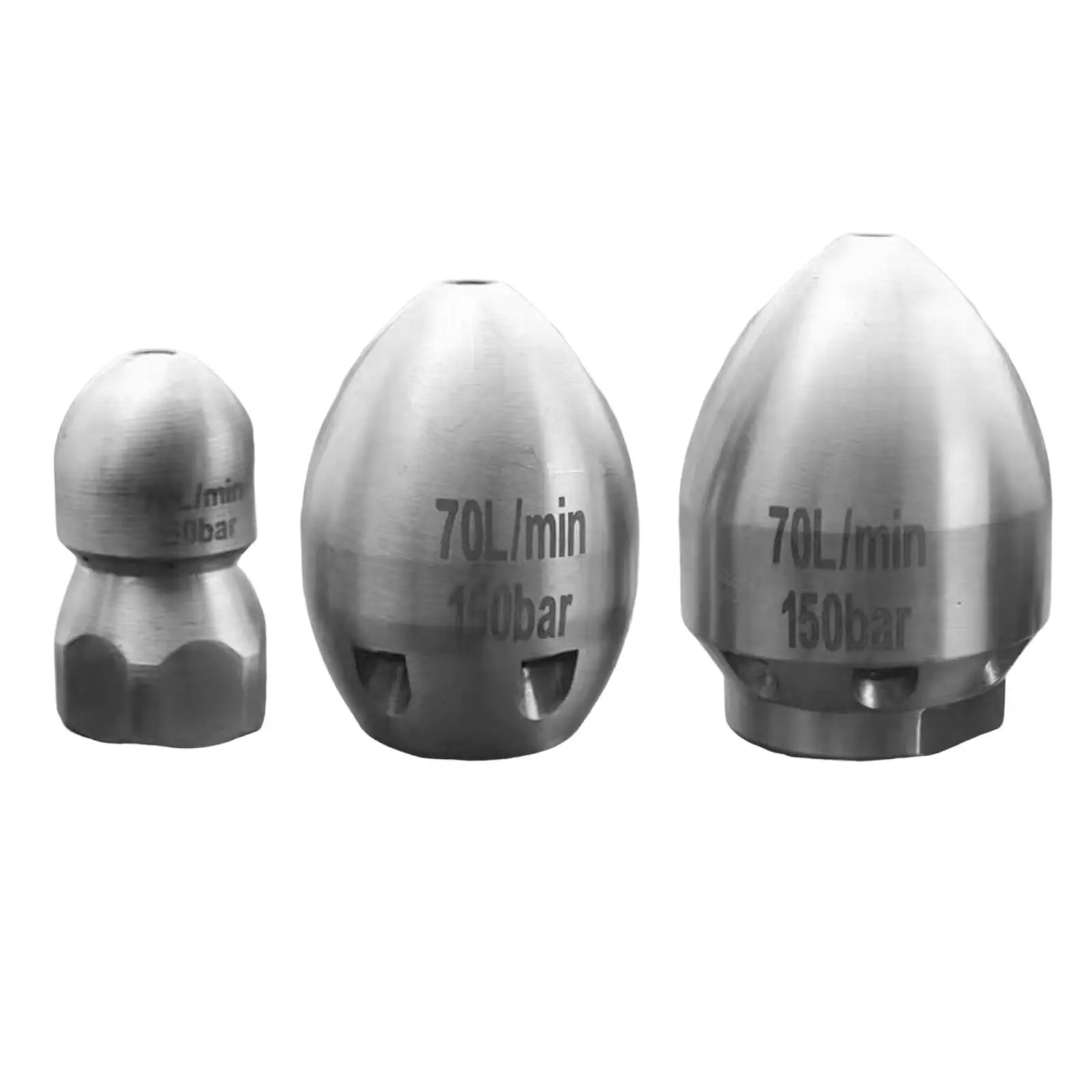 

Pressure Drain Hose Nozzle Flusher Pipe Nozzle for Drainage Ditch Pipe