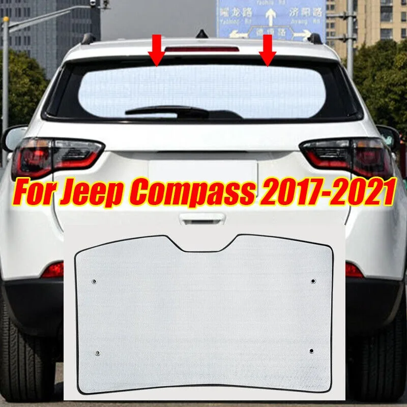 Для Jeep Compass 2017-2021 заднее лобовое стекло конфиденциальности индивидуальный