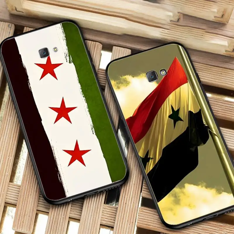 

Syria Flag Phone Case for Samsung J 2 3 4 5 6 7 8 prime plus 2018 2017 2016 core