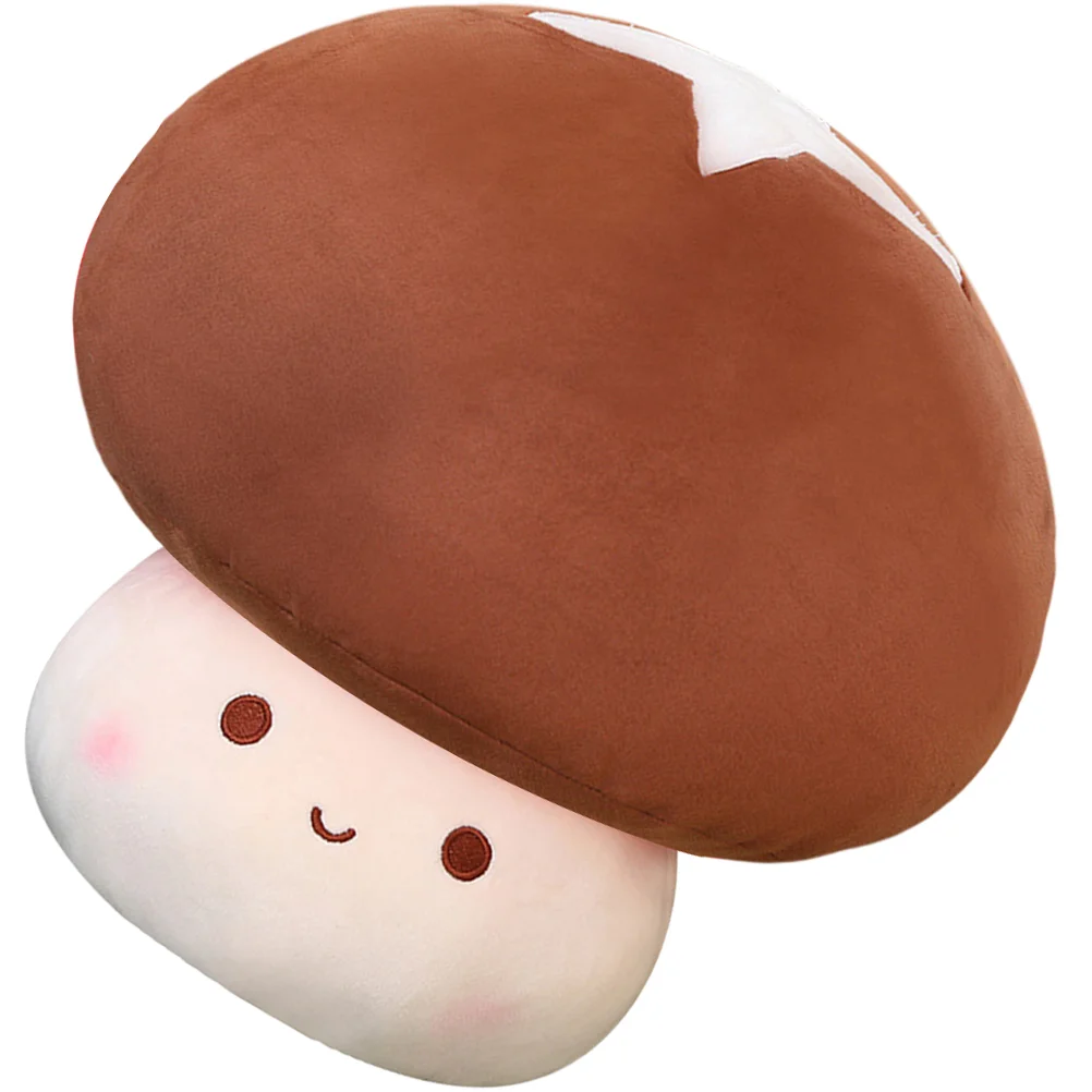 

Mushroom Pillow Kids Baby Toys Plush Bed Throw Short Couch Decoration Hugging Sleep