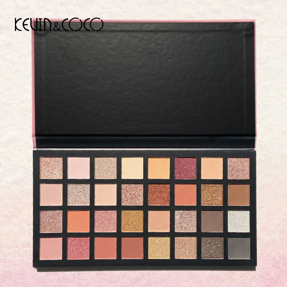 Kevin Coco32 цветные бумажные тени для век Взрывные Модели матовый