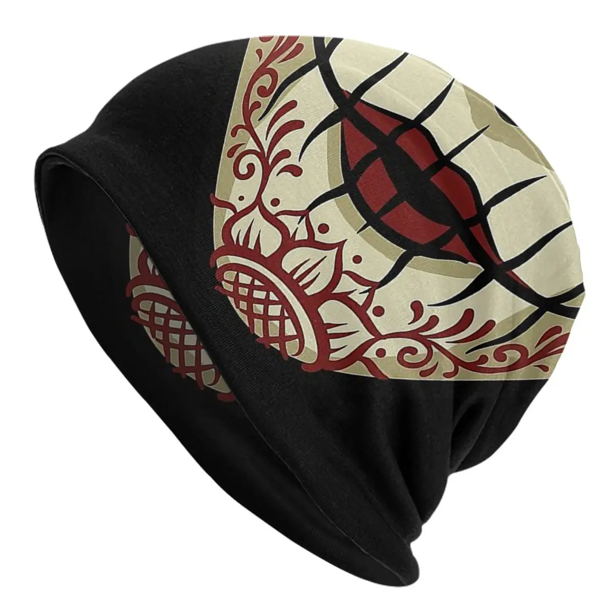 

Community Jeff Winger Sitcom Hats La Catrina Face Thin Hat Bonnet Hipster Skullies Beanies Caps Men Women's Earmuffs