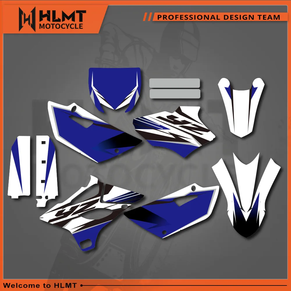 Наклейки для мотоциклов HLMT графические наборы YAMAHA YZ85 YZ 85 2015 2016 2017 2018 2019 YZ-85