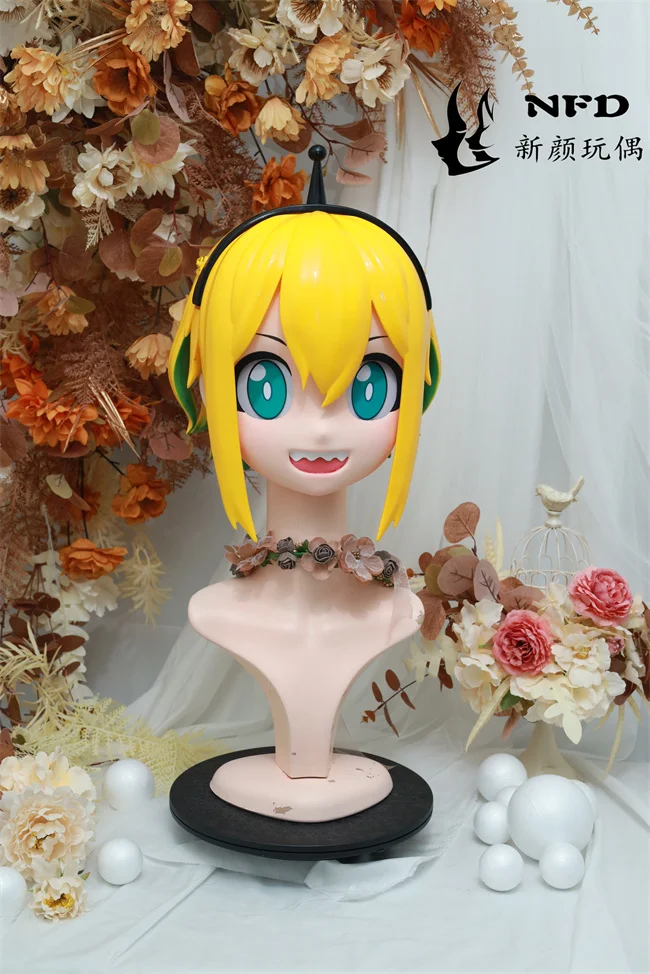 

(NFD008) Full head super sweet female resin crossdressing Doll kig cosplay kigurumi mask