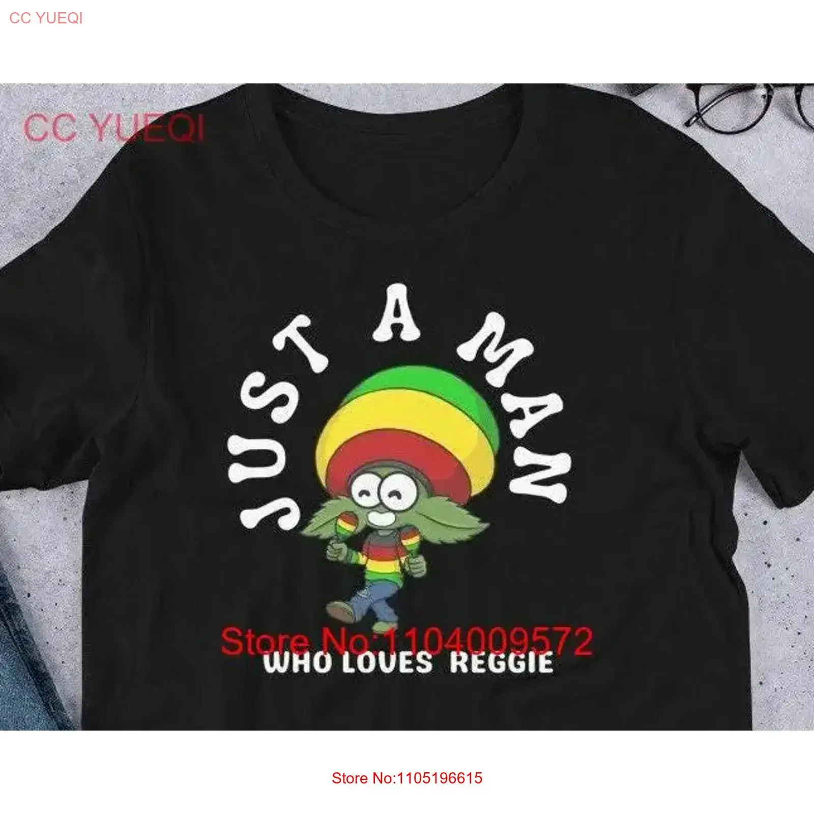 Фото Футболка Reggie Fan, отличный подарок на день рождения или Рождество для музыки, винтажная стираная эластичная модная дышащая футболка №1