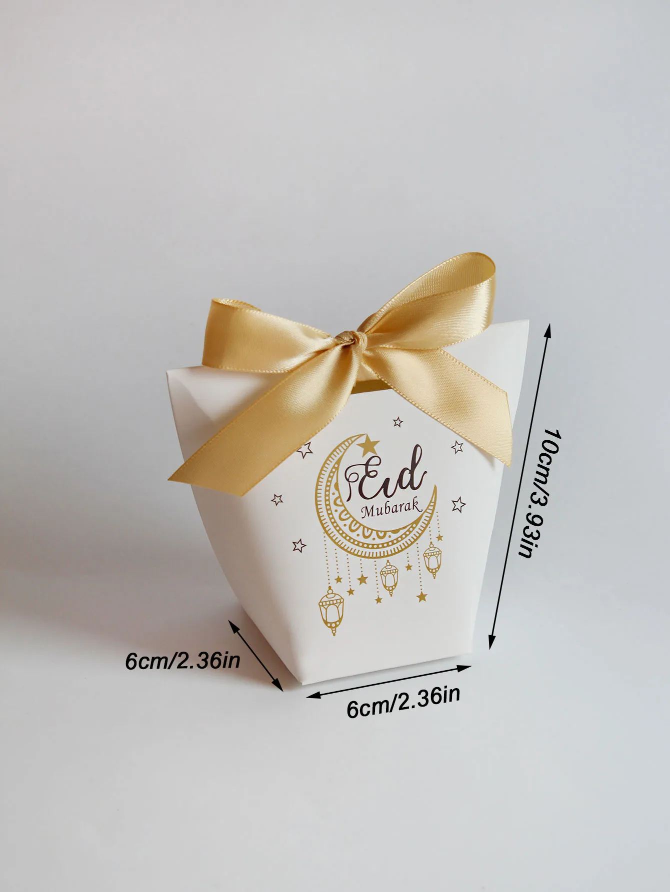 10/20/50 шт. Подарочная коробка Ид Мубарак эксклюзивная исламская конфет для