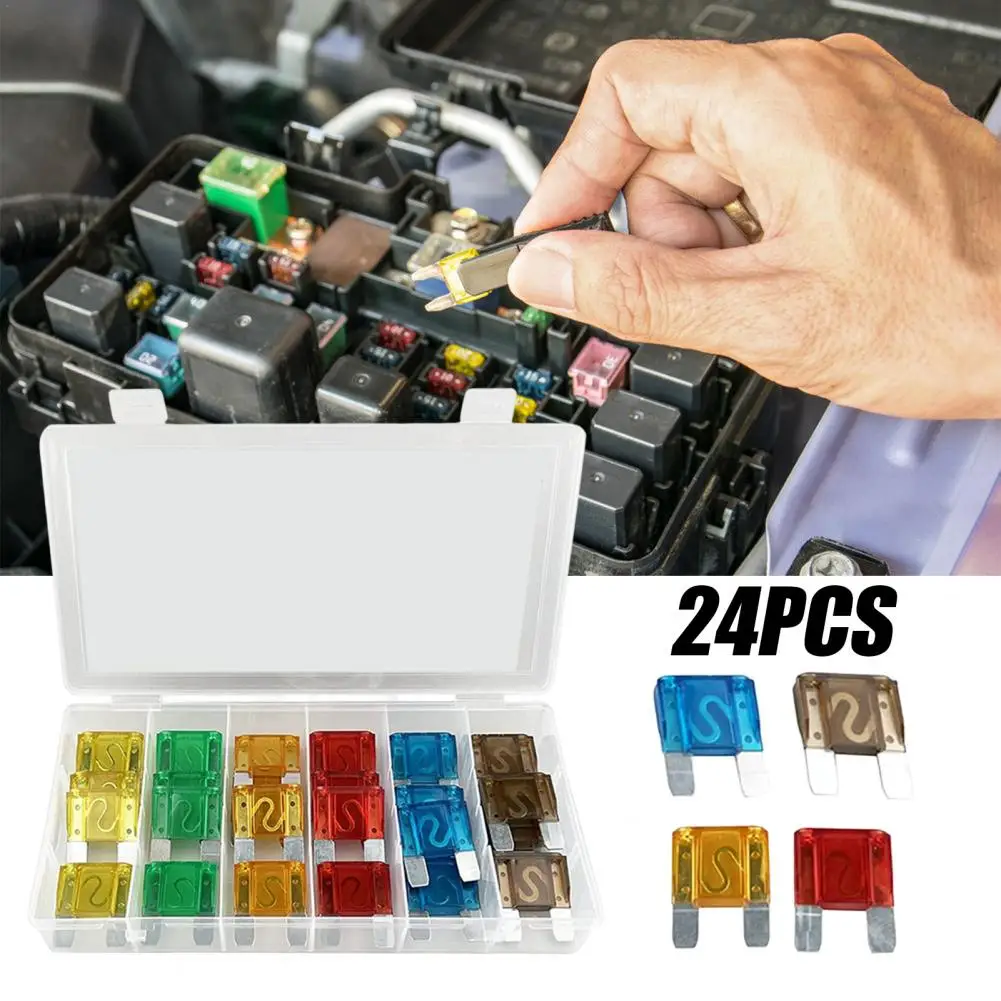 

Safety Fuses High Toughness Corrosion-resistant Professional Insert Car Fuses Strong Conductivity Insert Fuses for Vehicle