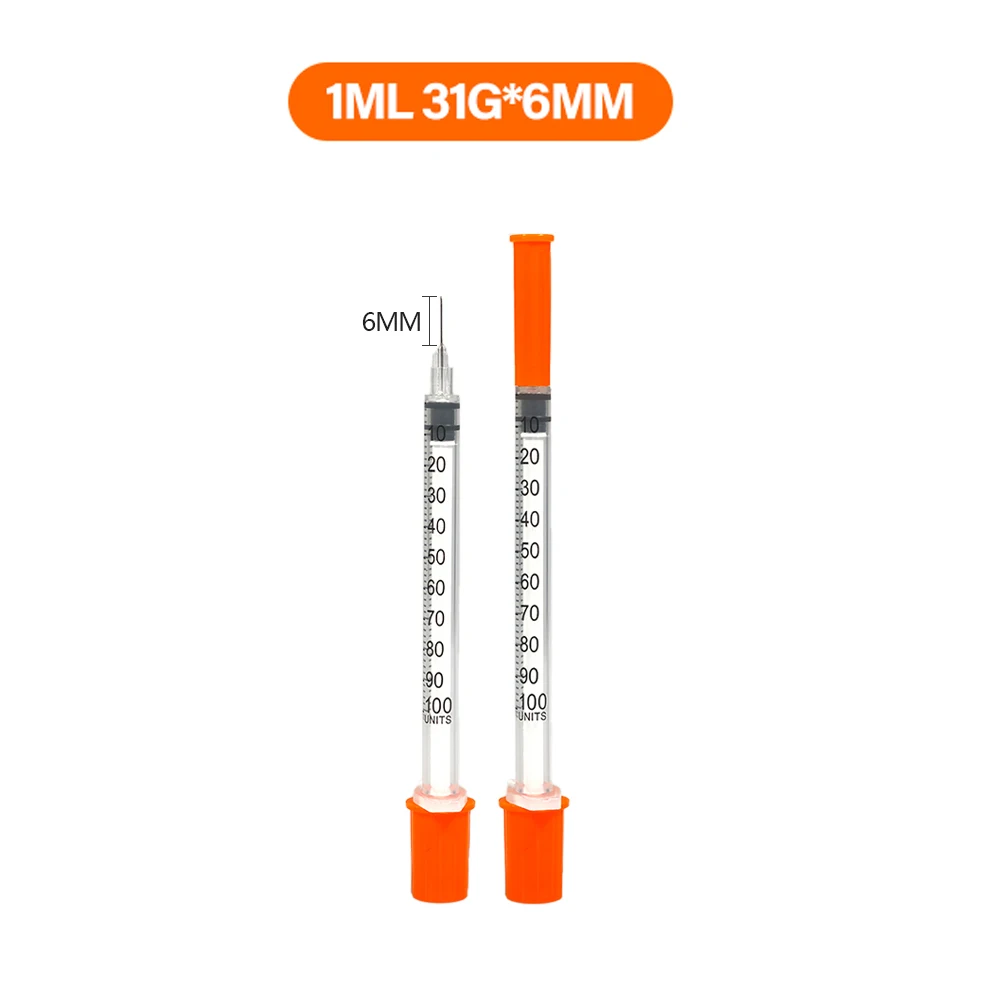 Стерильные шприцы для инсулина 0.3 мл, 0.5 мл, 1 мл