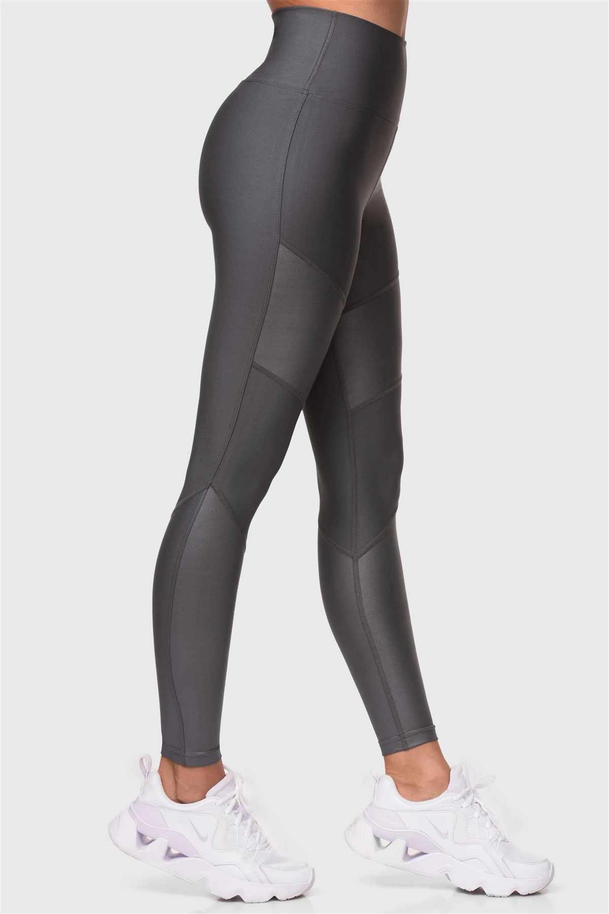 

Superstacy High Waist Shiny Piece Smoked Sport Leggings