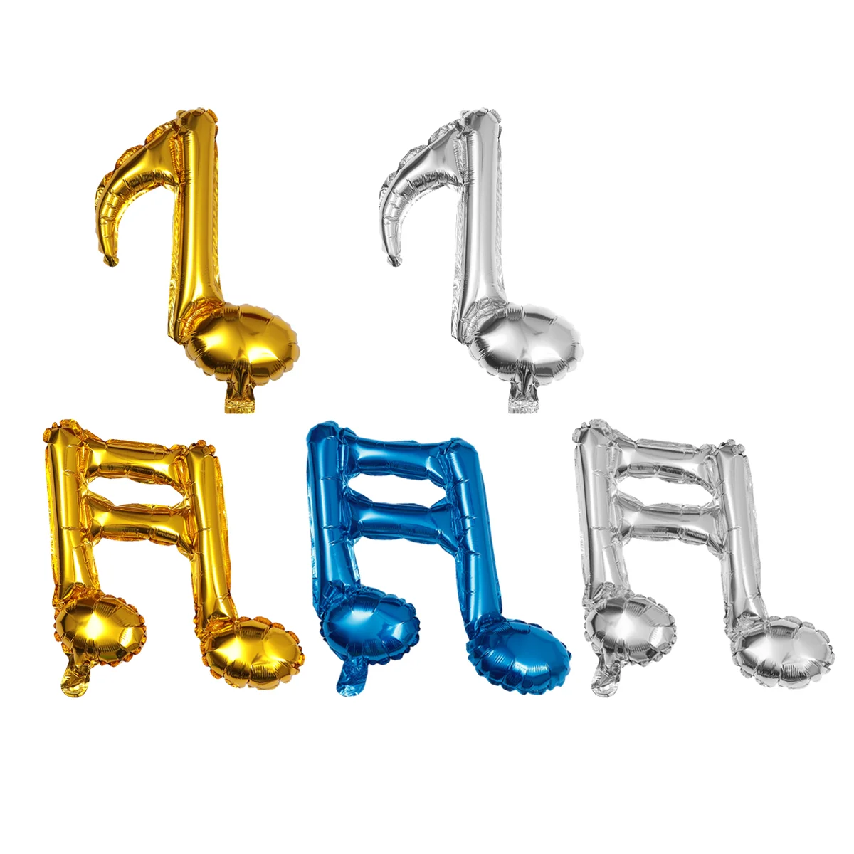

Balloons Notes Note Party Foil Mylar Musical Balloon Concert Decorations Hanging Decor Banner Ornaments Supplies