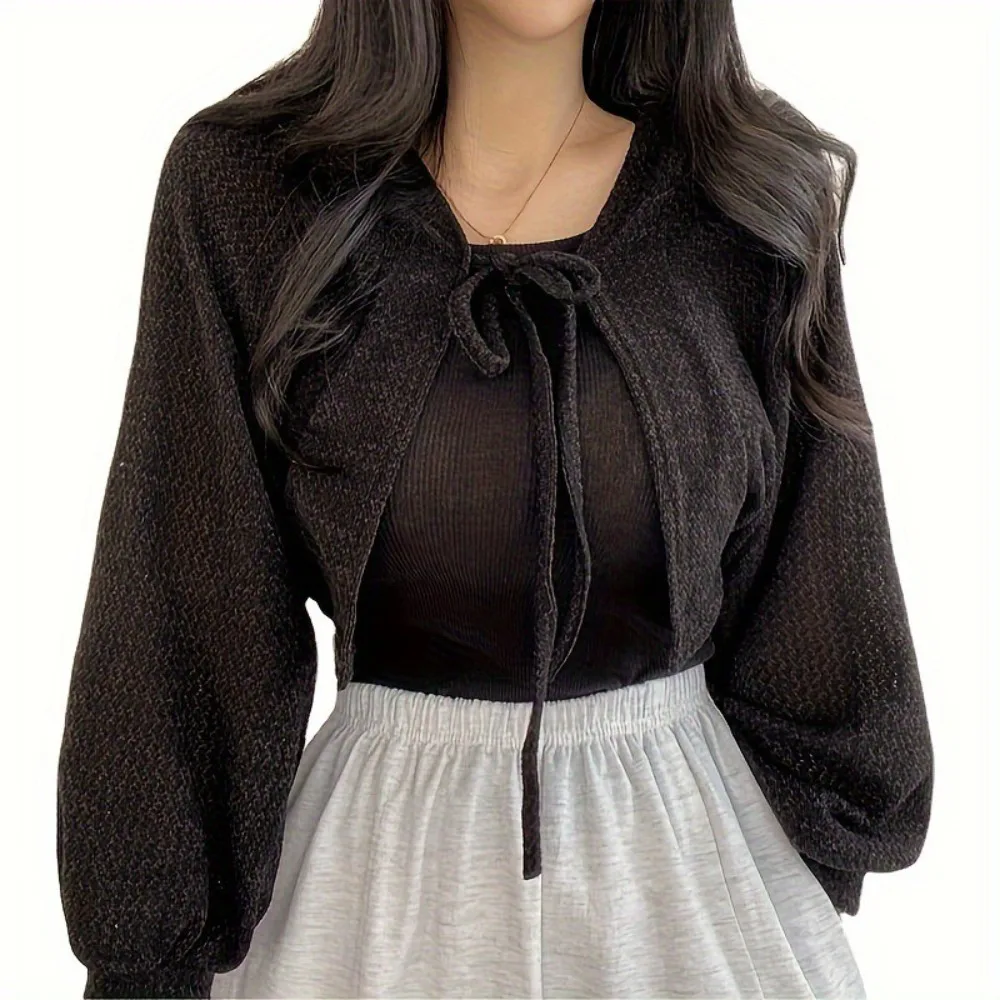 Полиэстер Кардиган Шаль Женский