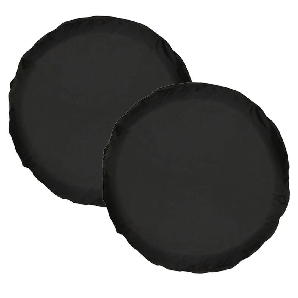 

2 Pcs Tire Covers For Trailers Spare Tire Rv Trailer Accessories Covers Car Protector Wheel SUV Trucks