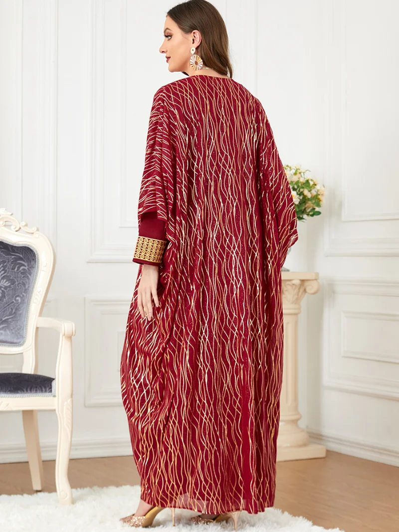 Abayas For Women Dubai Luxury 2023 Chiffon Boubou Muslim Fashion Dress Caftan Marocain Wedding Party Occasions Djellaba Femme