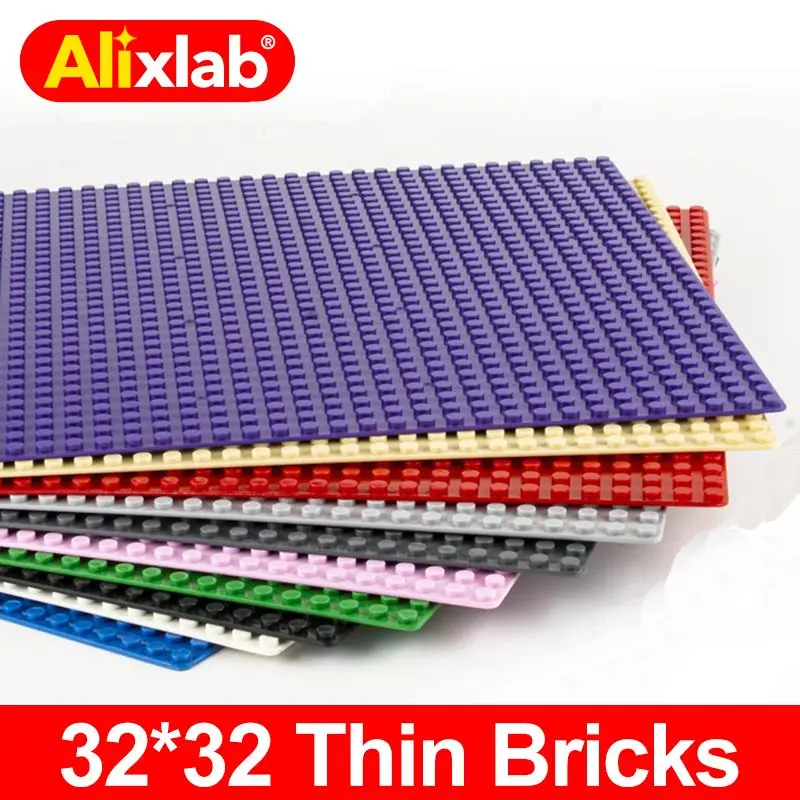 

Building DIY Blocks Baseplate Figures Bricks 32x32 Dots Educational Creative Size Compatible With 3811 Toys for Children