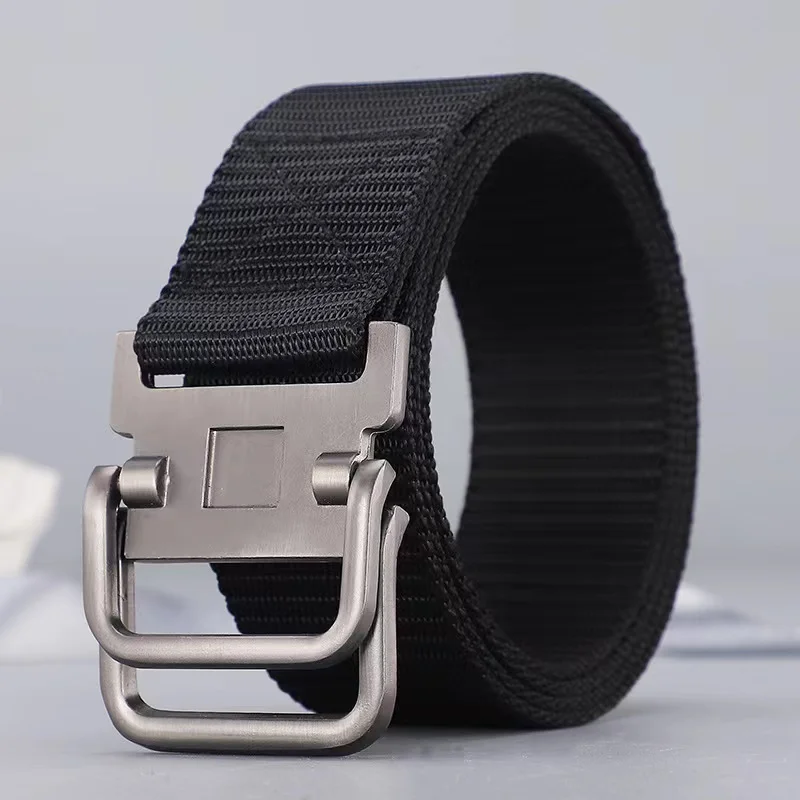 Men Belts Army Military Canvas Nylon Webbing Tactical Belt Fashion Casual Designer Unisex Belts High Quality Sports Strap