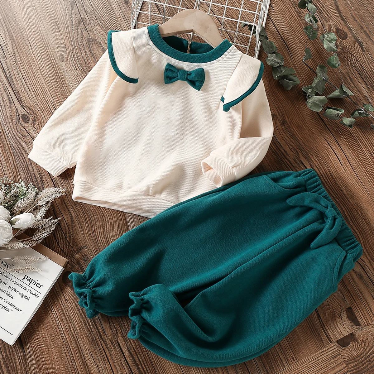 

Baby Girls Clothing Sets for Kids Suits Sports School Tops & Pants 2pcs Toddles Spring Autumn Children Costumes 2 4 5 6 8 Years