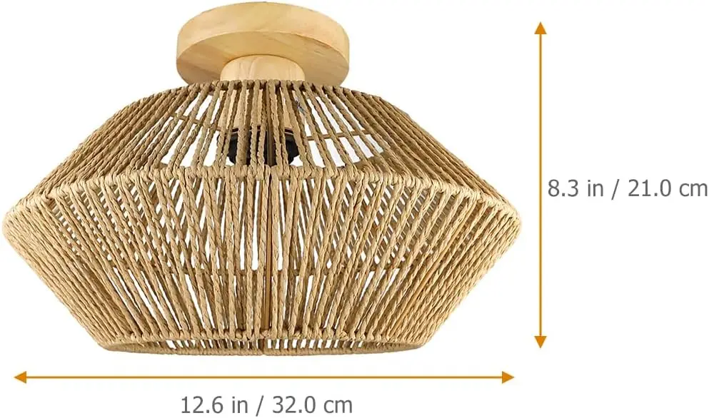 

Потолочный светильник JOYINLED из ротанга