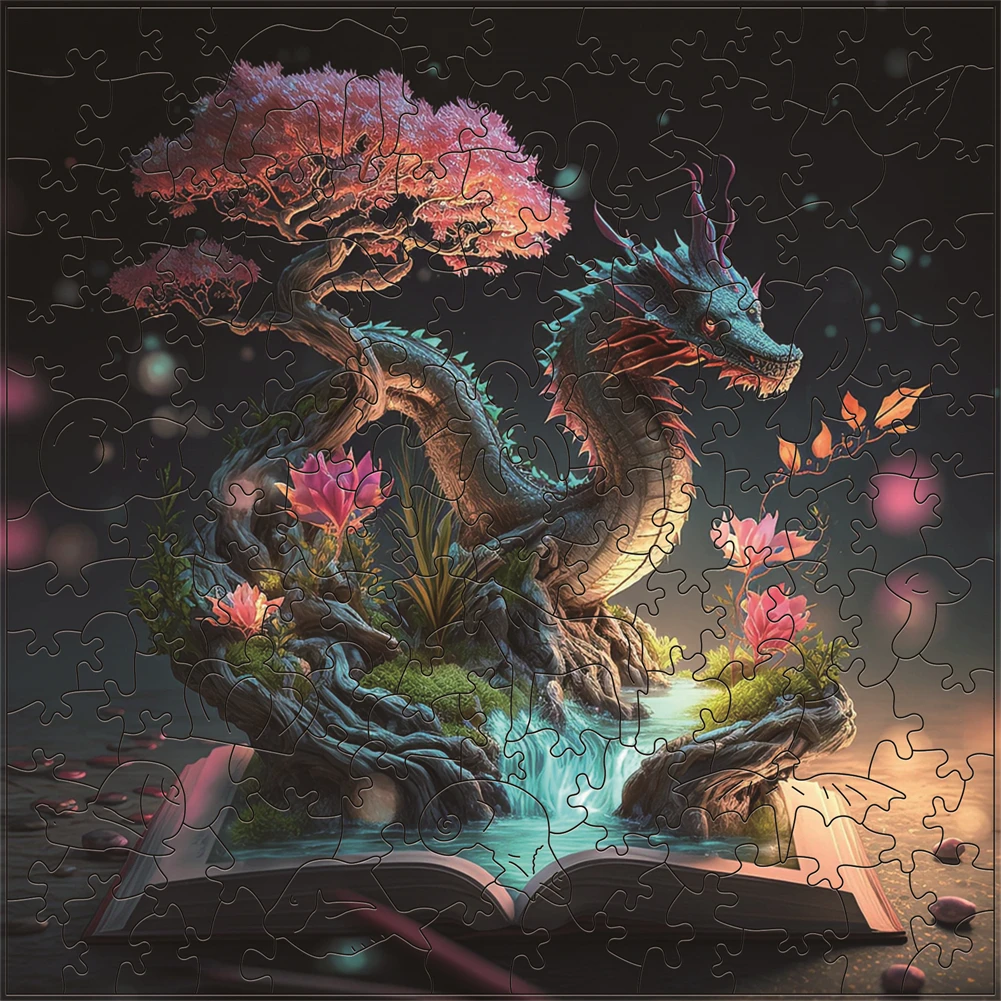 Пазл Король дракона деревянная игрушка игра-головоломка для взрослых семейные