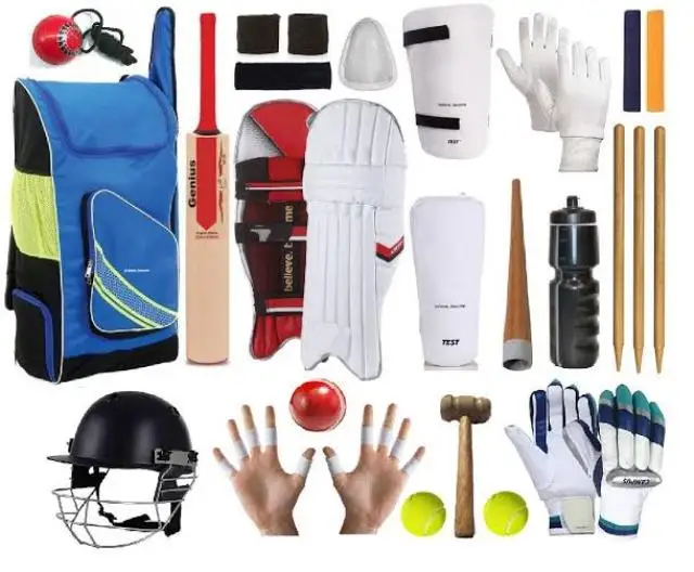 

Indian Cricket Equipments Outdoor Game Bat Ball Bag Gloves Pads Guards Helmet Grips Cone Mallet Set Kit