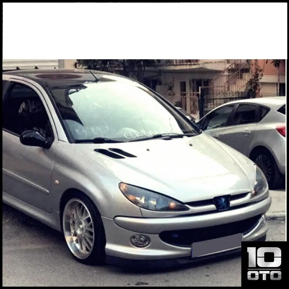 2 шт. передний спойлер для PEUGEOT 206 GTI RC Astra H | Автомобили и мотоциклы