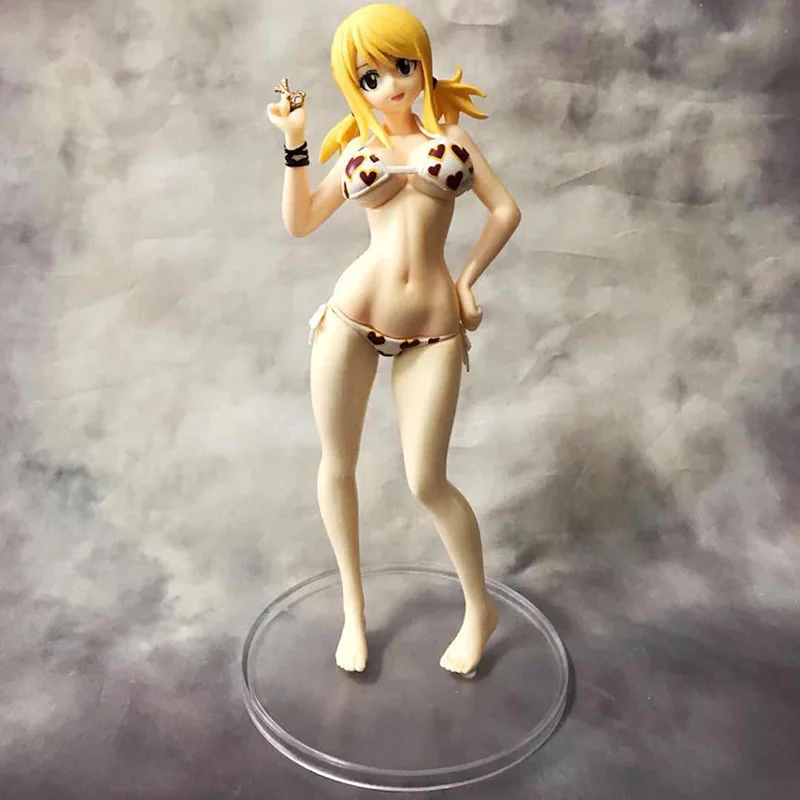 

1/7 Tail Fairy Lucy Heartfilia Figure PVC Cute Sexy Girl Anime Figure Toy Sexy Swimsuit Model Dolls Adult Collection Gift
