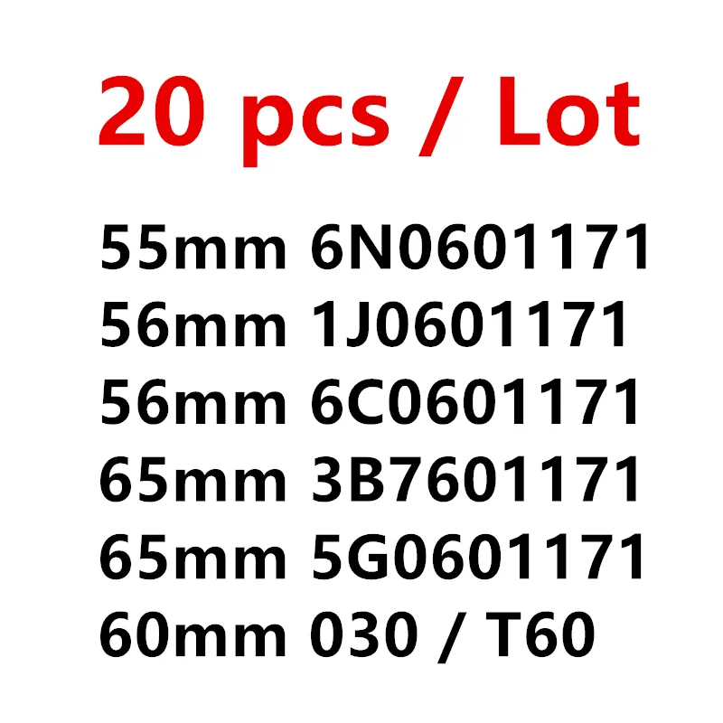 20 шт. декоративные колпачки для ступиц колес 55 мм 56 60 65 | Автомобили и мотоциклы