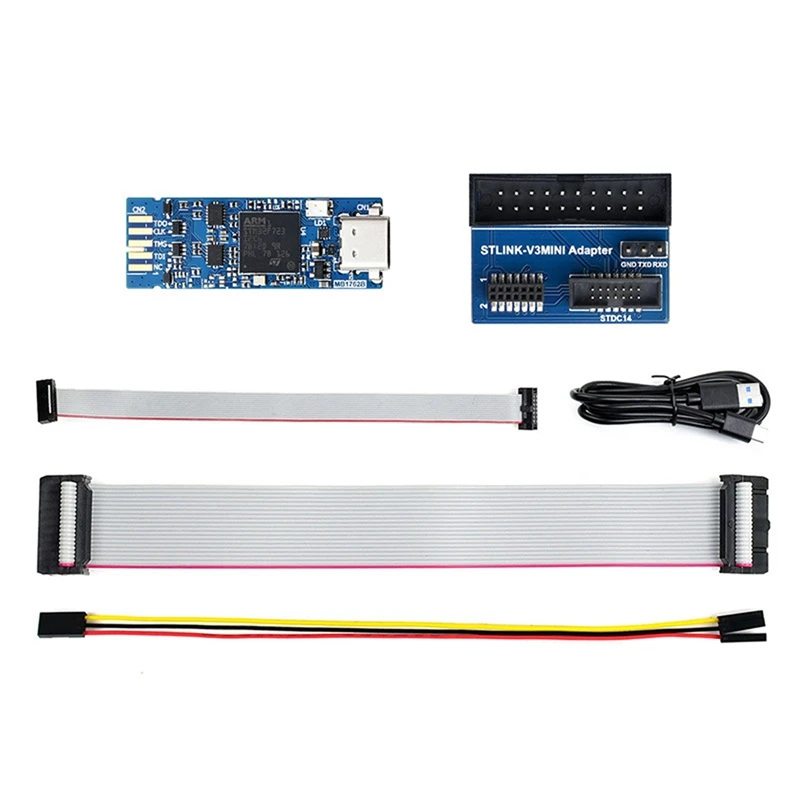 

STLINK-V3MINIE Emulator Online Debugging Tool STM32 Microcontroller Downloader Emulator Support JTAG/SWV