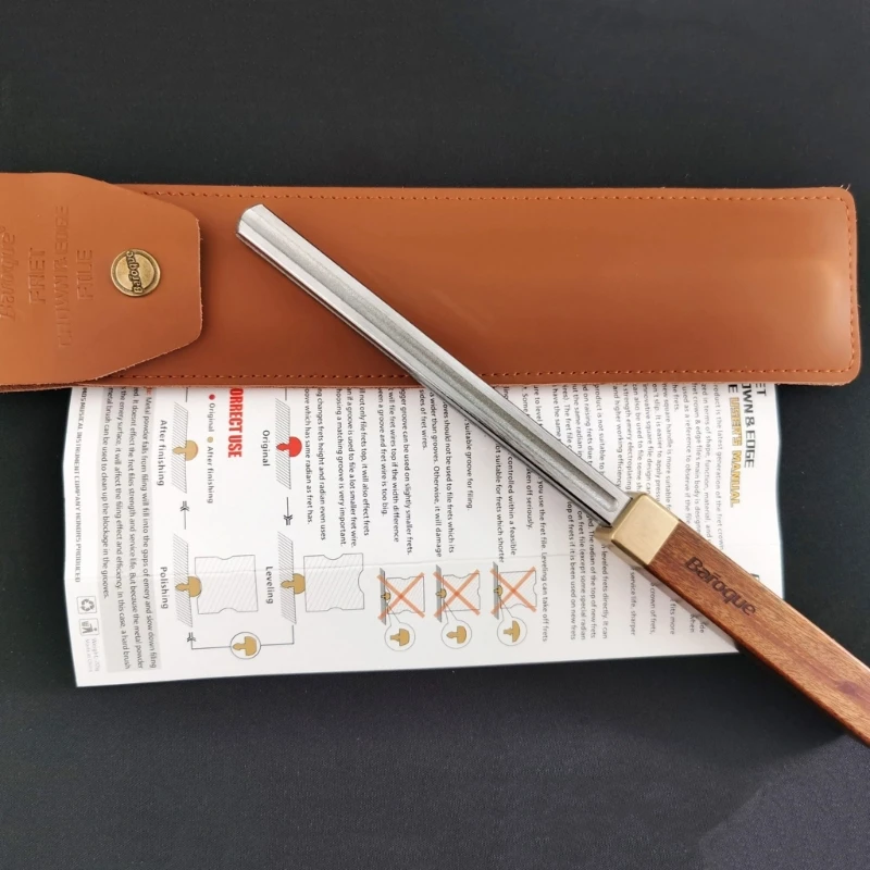 

Guitar Fret Crowning File Guitar Repair Tool MultiFunction Guitar Fret Tool