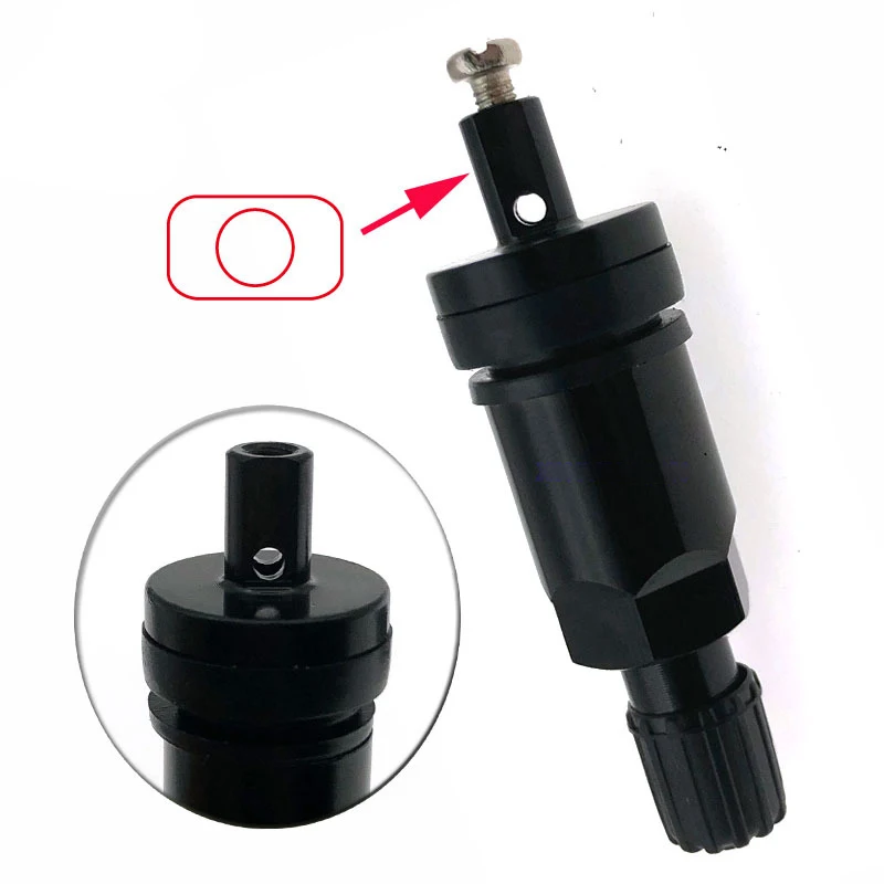 

TPMS-02H Шины Клапаны для Buick Cadillac Chevrolet Raptor Mondeo GMC Volvo алюминиевый сплав автомобильный клапан Стволовые Шины Датчик комплект клапанов