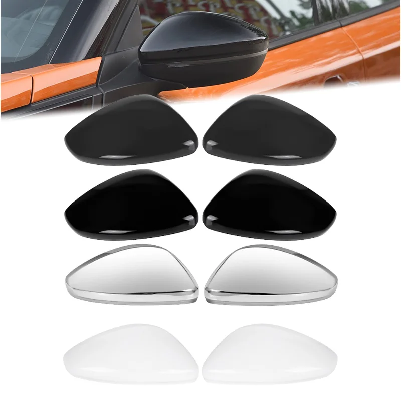 Фото Накладки на зеркала заднего вида (левая и правая) для Peugeot 208, 2008, Opel Corsa F 2019-2025 – Замена, внешние аксессуары №2