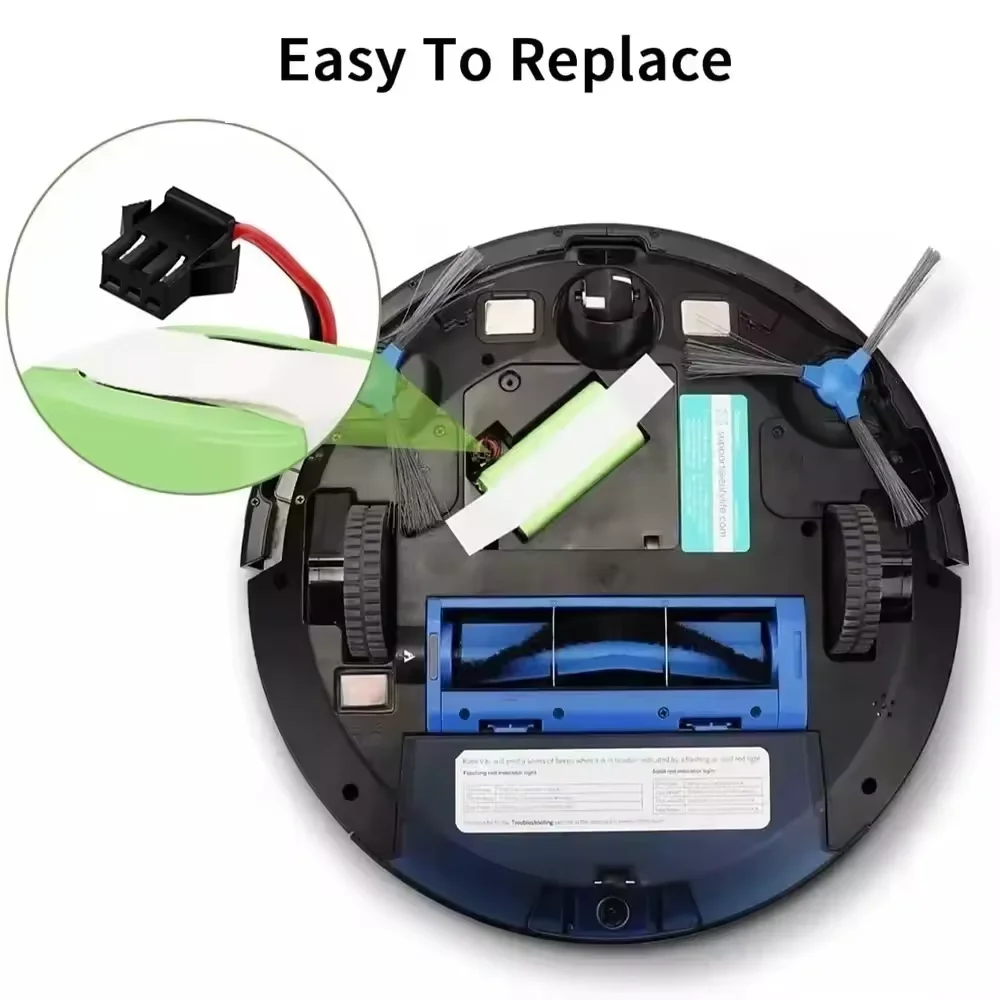 Сменная батарея 14.4V 6800mAh для Conga 990 1090, Tesvor X500, Ecovacs Deebot N79 N79S DN622, Eufy RoboVac 11 11S, RoboVac 30 (art.: 3920dbcedddec) - 3920dbcedddec