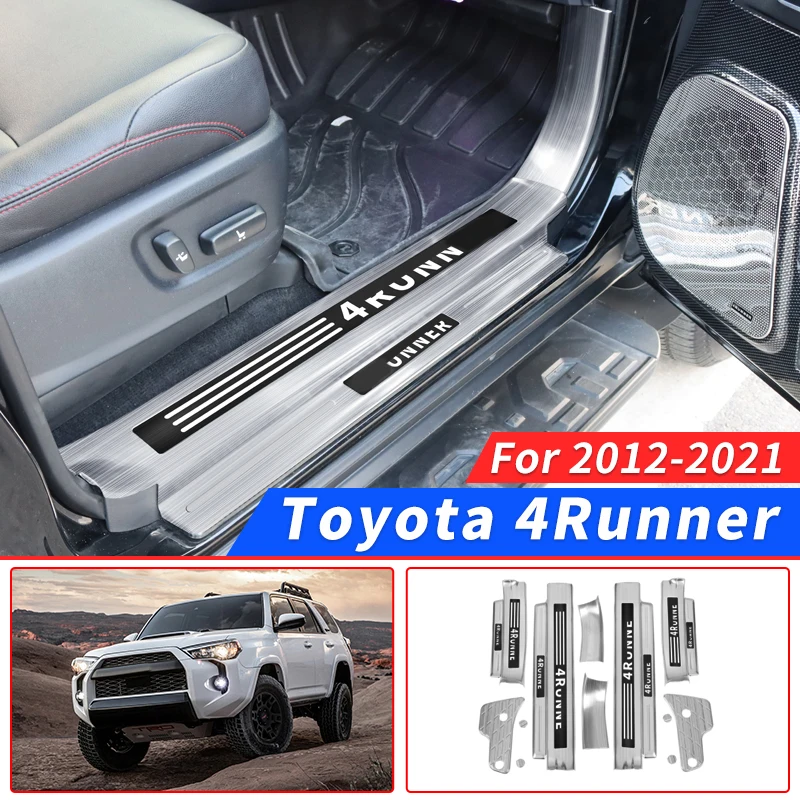 

For 2012-2022 Toyota 4runner N280 Interior Modification Accessories Pedal Threshold Protection 2021 2020 2019 2018