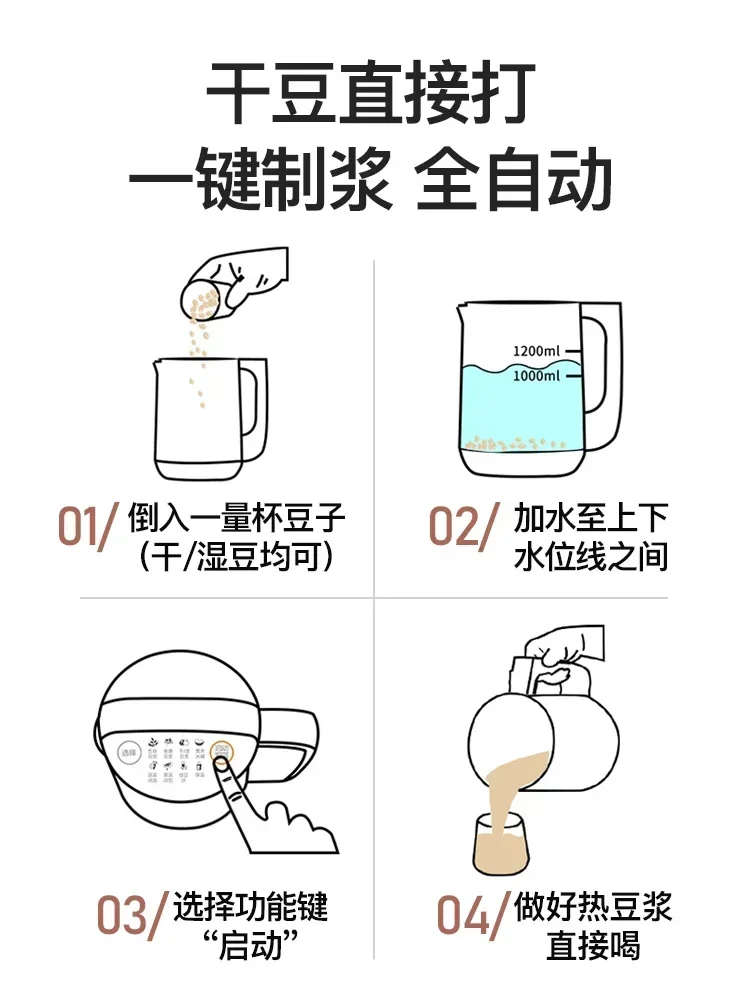 Joyoung машина для приготовления соевого молока бытовая автоматическая