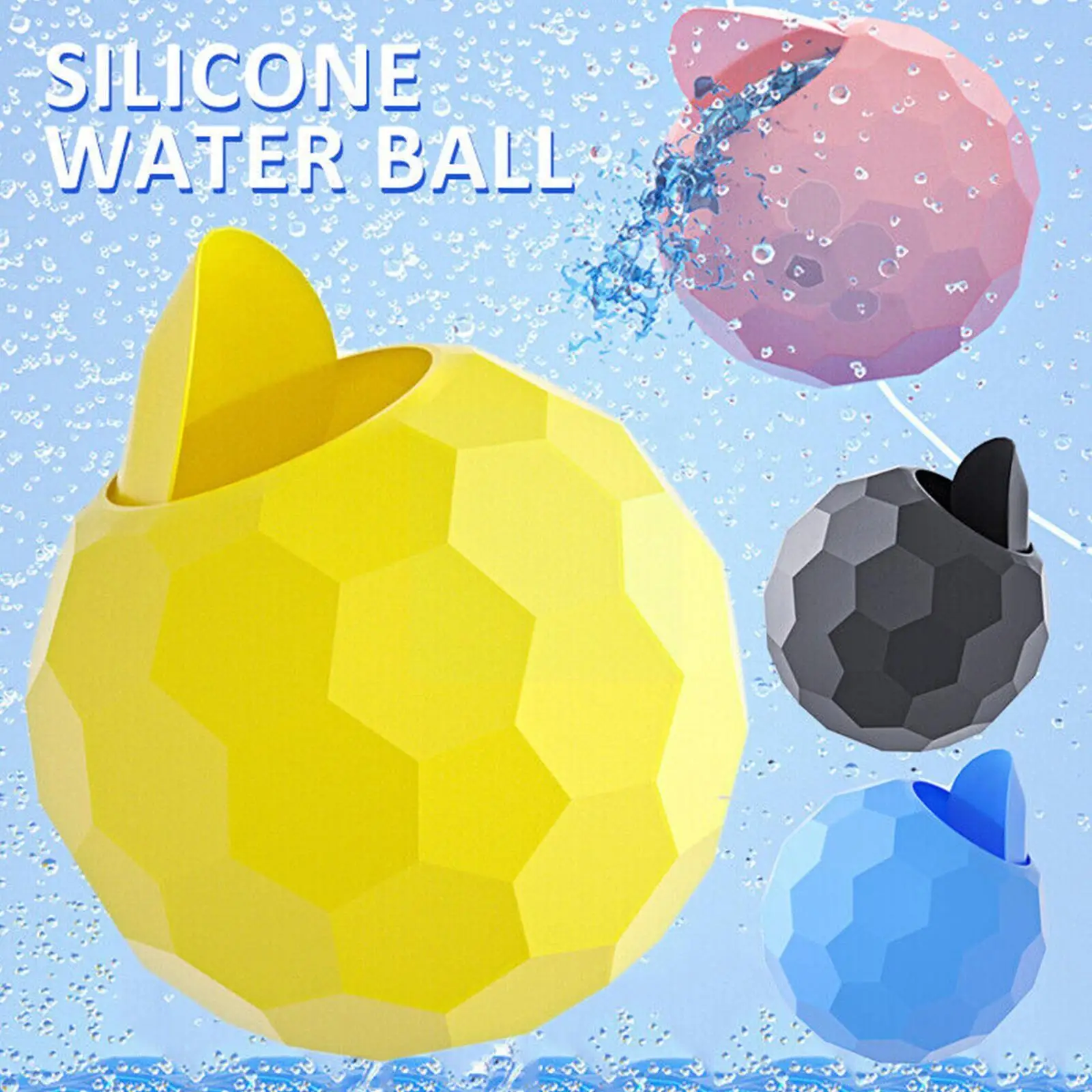 

Refillable Water Bomb Balls Water Balloons Absorbent Summer Beach Party Water Toy Pool Outdoor Favors Games Ball Fight V9t3