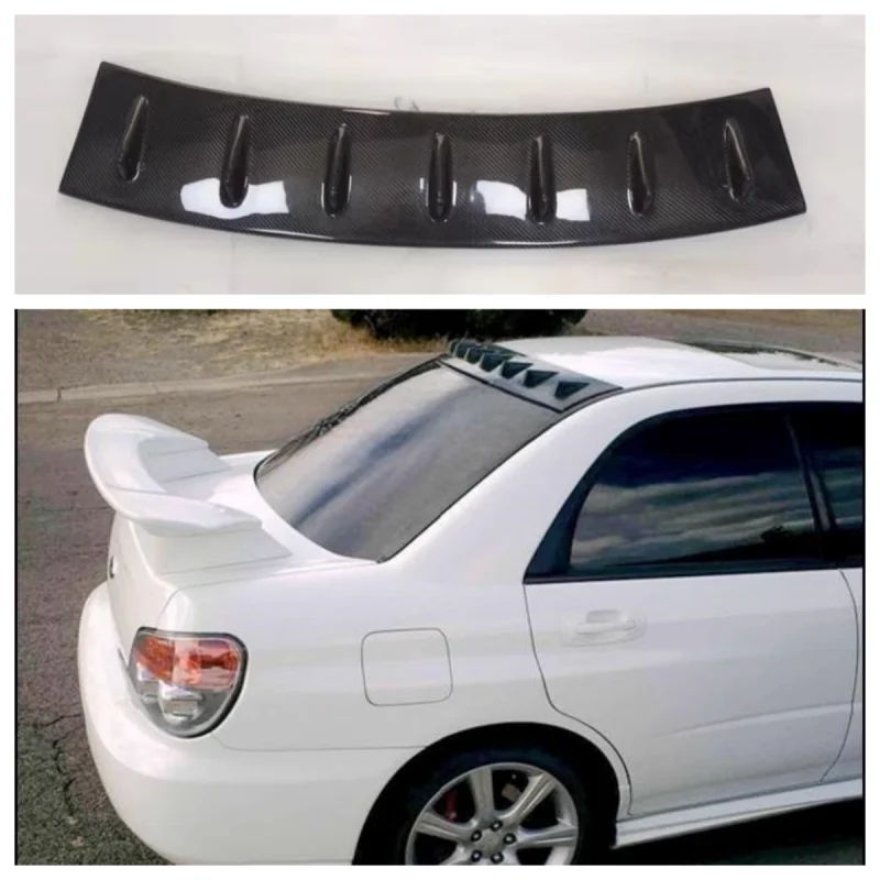 

Спойлер для Subaru WRX Dicat Tidak Mengkilap, спойлер из карбона