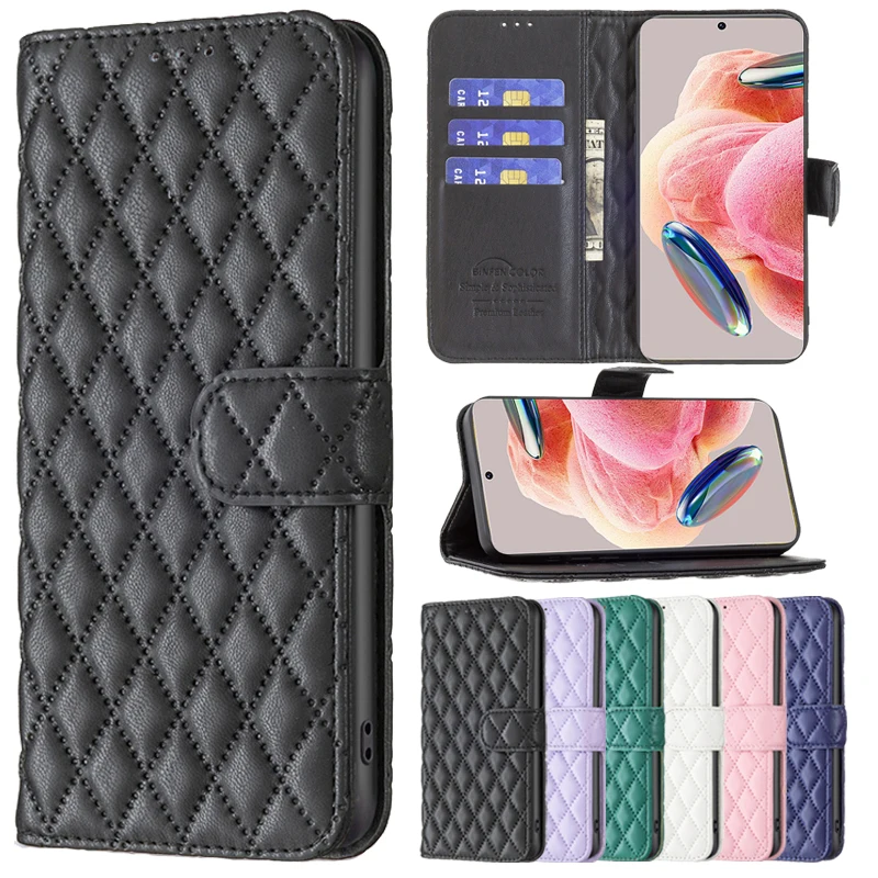 

Wallet Small Fragrance Leather Case For Redmi Note 12 4G 11S 11 Pro 10S 10 Pro 9 12C 10C 9A 9C Poco X5 C55 C50 Xiaomi 13 Lite