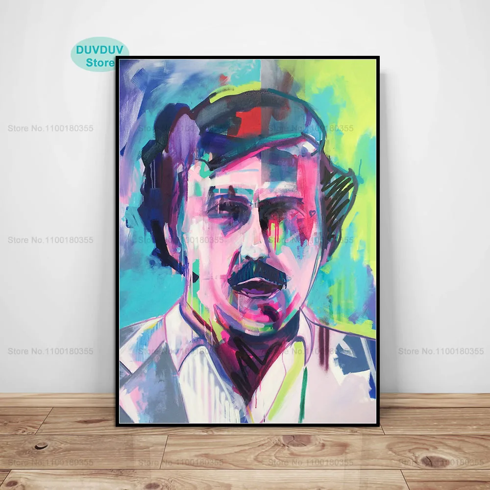 Новый постер с изображением персонажа Пабло Эскобара наркоса легенда Мексики