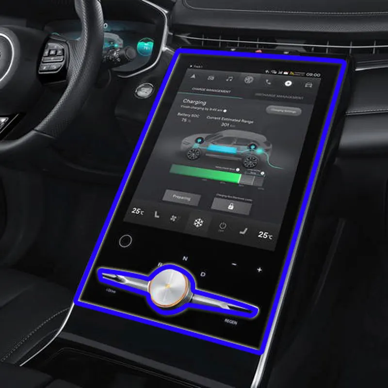 

Tempered Glass Screen Protector Film For MG Marvel R Electric 2021 2022 19.4 inch Car infotainment radio GPS Navigation accessor