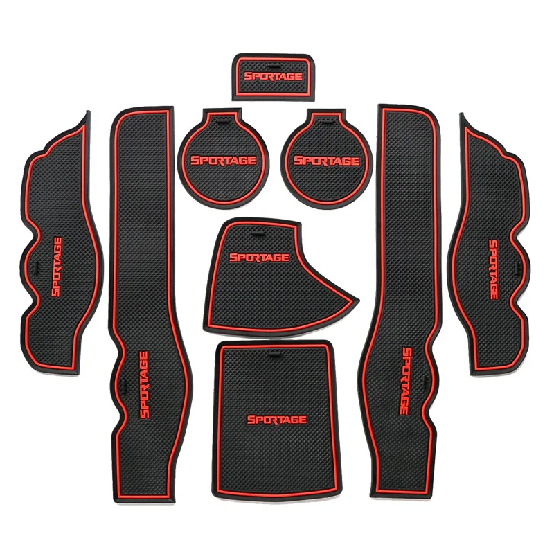 

9 шт., противоскользящие подставки для Kia Sportage 2007, 2008, 2009 -2013