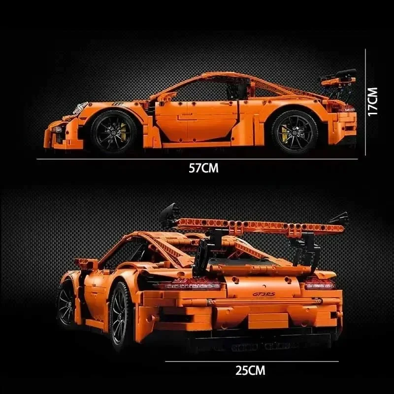Детский конструктор MOC Bricks 911 GT3 RS